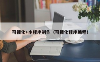 陆丰可视化+小程序制作（可视化程序编程）